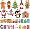 Christmas Ornament Crafts for Kids - Make Your Own Ornament Kit with Christmas Craft Stickers, Ornament Making Kit for Kids Holiday Xmas Classroom Party Favors, 36 Pack